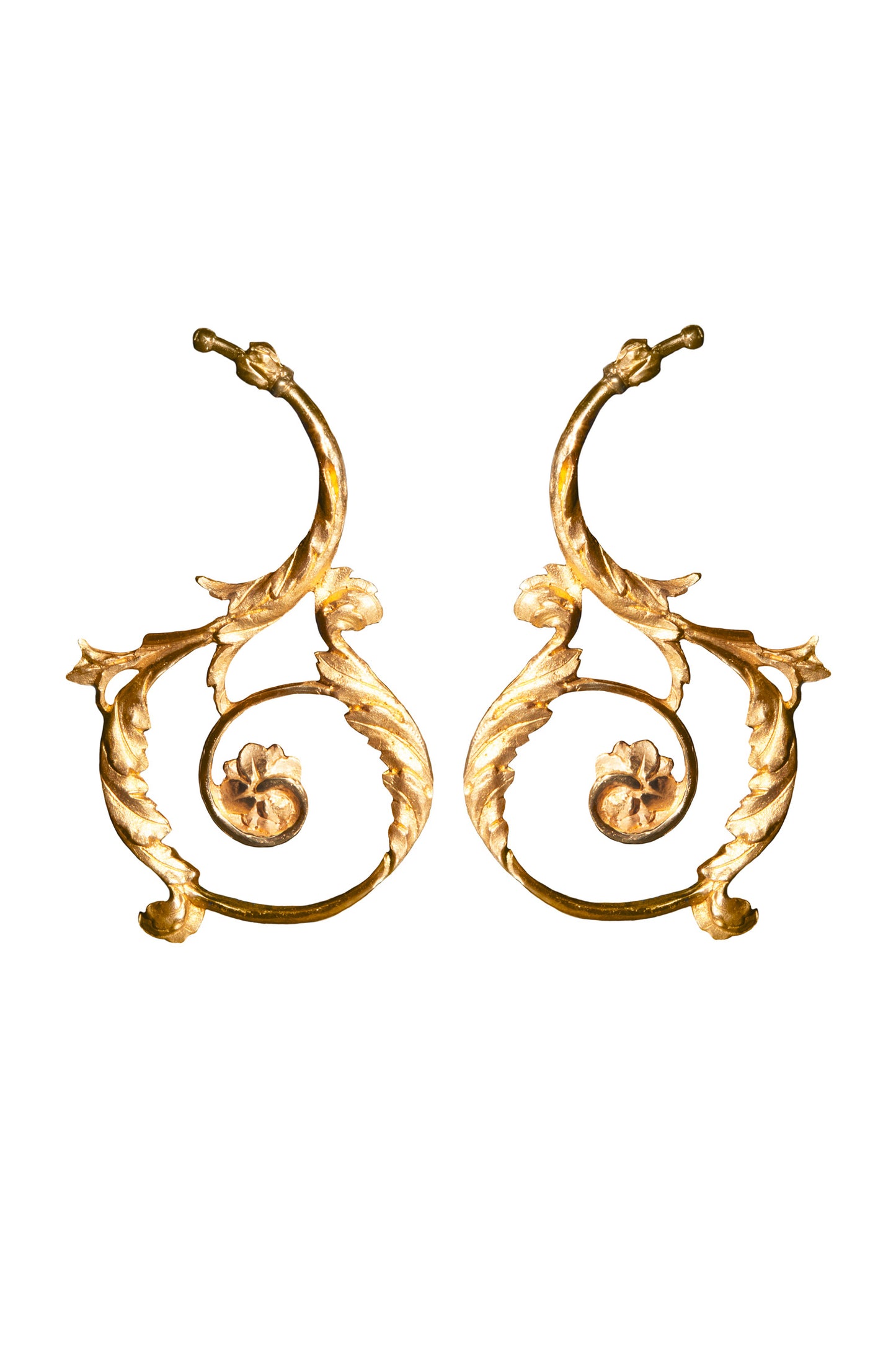 Baroque Acanthus statement earrings - Ella zubrowska Jewellery