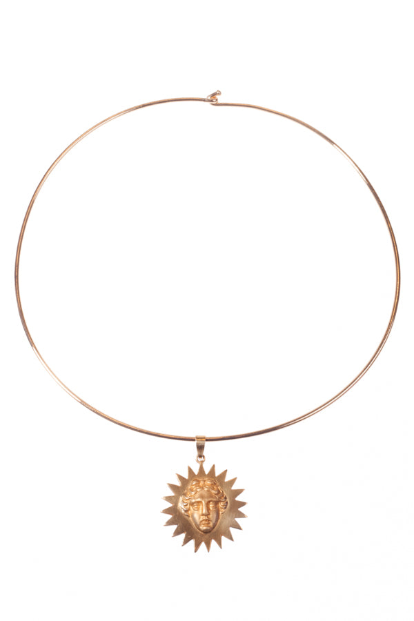 Arnitti Choker Naszyjnik w kształcie słońca