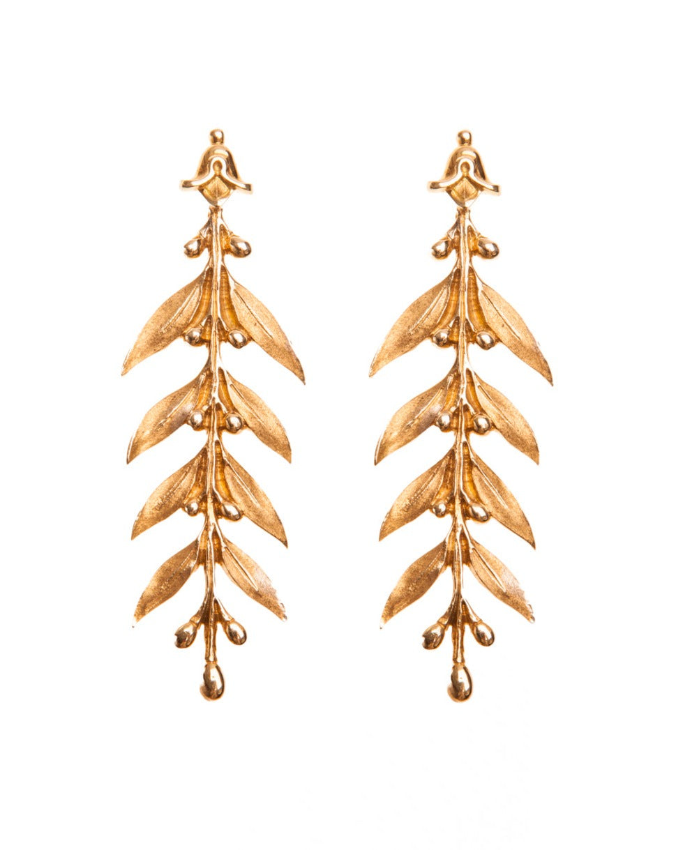 Earrings Feuilles de Laurier - Ella zubrowska Jewellery