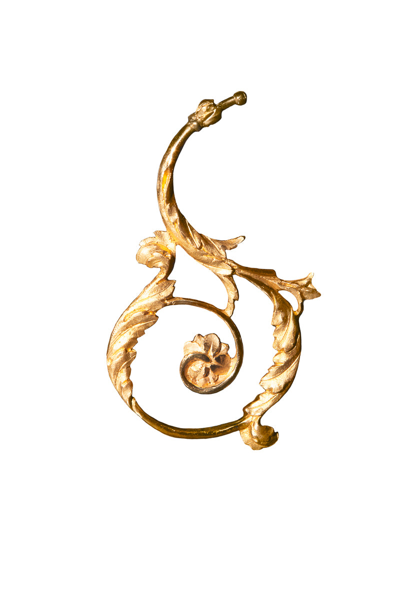 Baroque Acanthus statement earrings - Ella zubrowska Jewellery