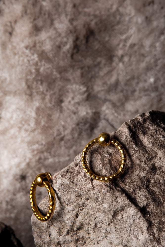 Simple Grip earrings - Ella zubrowska Jewellery