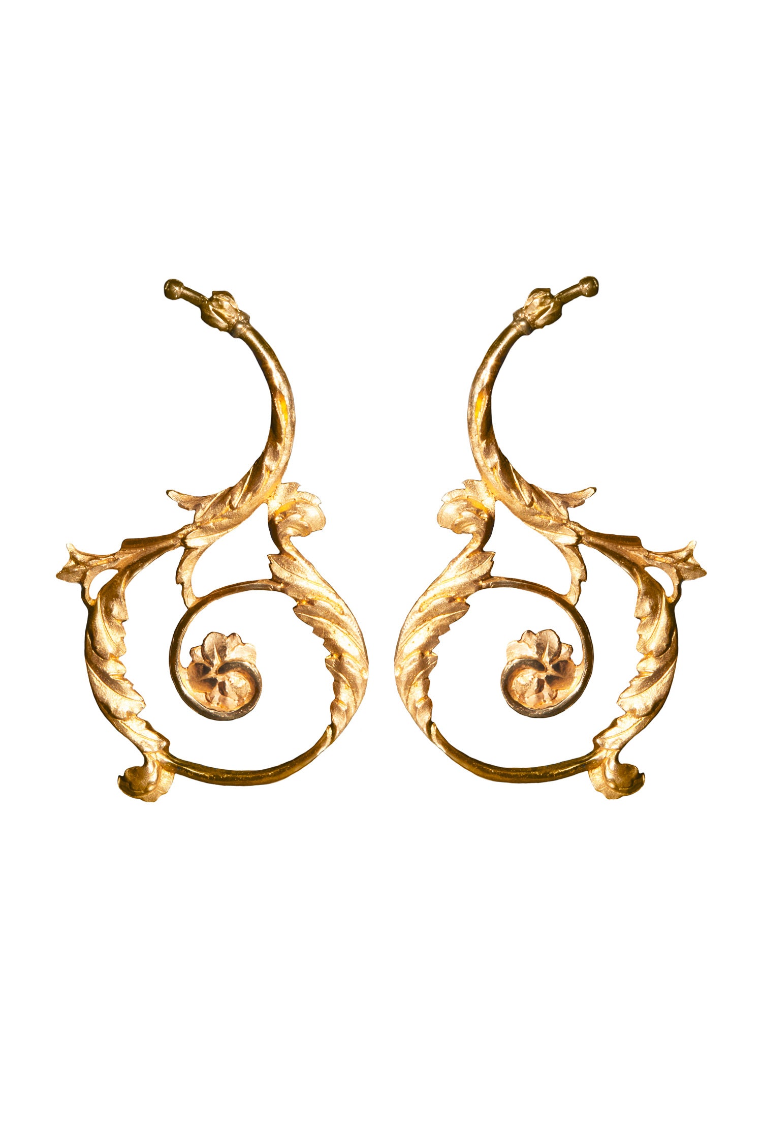Baroque Acanthus statement earrings - Ella zubrowska Jewellery