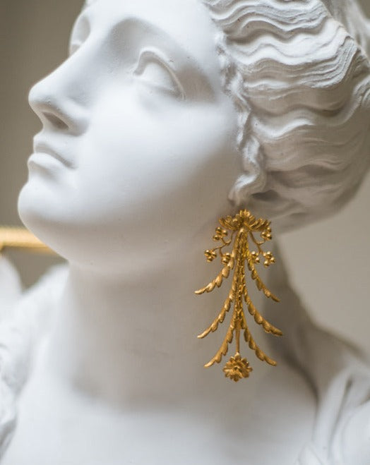 Acanthus Earrings - Ella zubrowska Jewellery