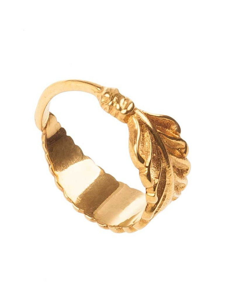 La plume d'oie ring - Ella zubrowska Jewellery