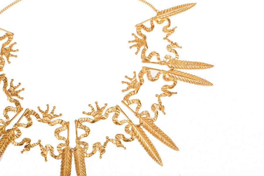 Necklace La Plume d'oie - Ella zubrowska Jewellery