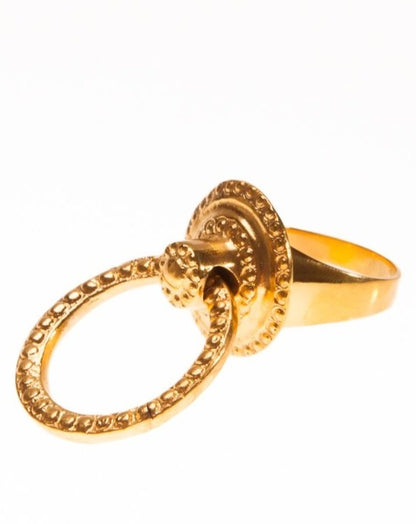 Baroque Grip Signet Ring - Ella zubrowska Jewellery